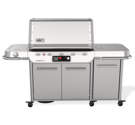 Chytrý plynový gril Weber Summit FS38X Stainless Steel