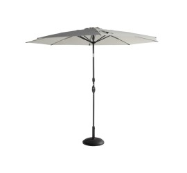 Slunečník Hartman Sunline průměr 300 cm - světle šedý