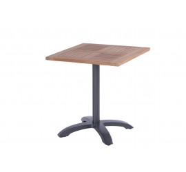 Sklopný zahradní stůl Sophie Bistro Teak 70 x 70 cm - xerix
