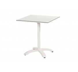 Sklopný zahradní stůl Sophie Bistro 68 x 68 cm - bílý