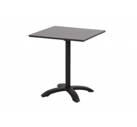 Sklopný zahradní stůl Sophie Bistro 68 x 68 cm - černý
