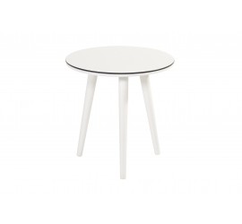 Zahradní stolek Sophie Studio průměr 45 cm, výška 45 cm - bílý