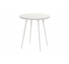 Zahradní stolek Sophie Studio průměr 66 cm, výška 70 cm - bílý