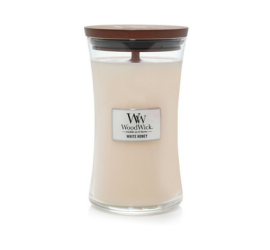 WoodWick sklo velké - White Honey