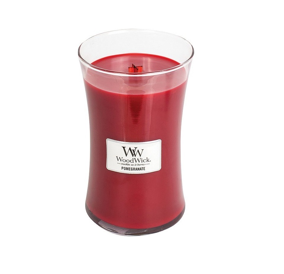 Vonná svíčka WoodWick velká - Pomegranate