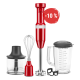 KitchenAid tyčový mixér s příslušenstvím 5KHBV83 - královská červená