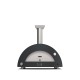Hybridní pec na pizzu Alfa Forni - 2 Pizze, šedá