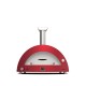 Hybridní pec na pizzu Alfa Forni - 5 Pizze, červená
