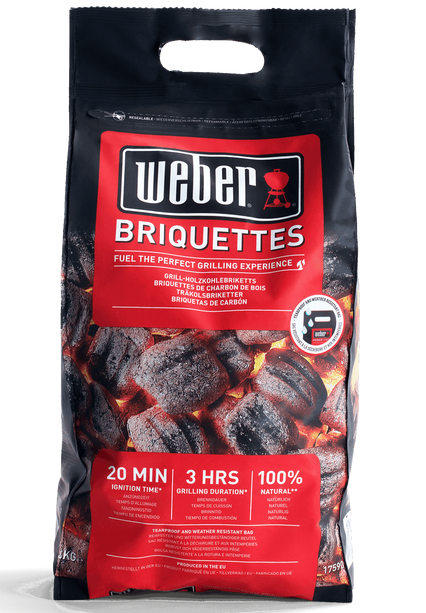 Levně Kvalitní grilovací brikety Weber, 4 kg