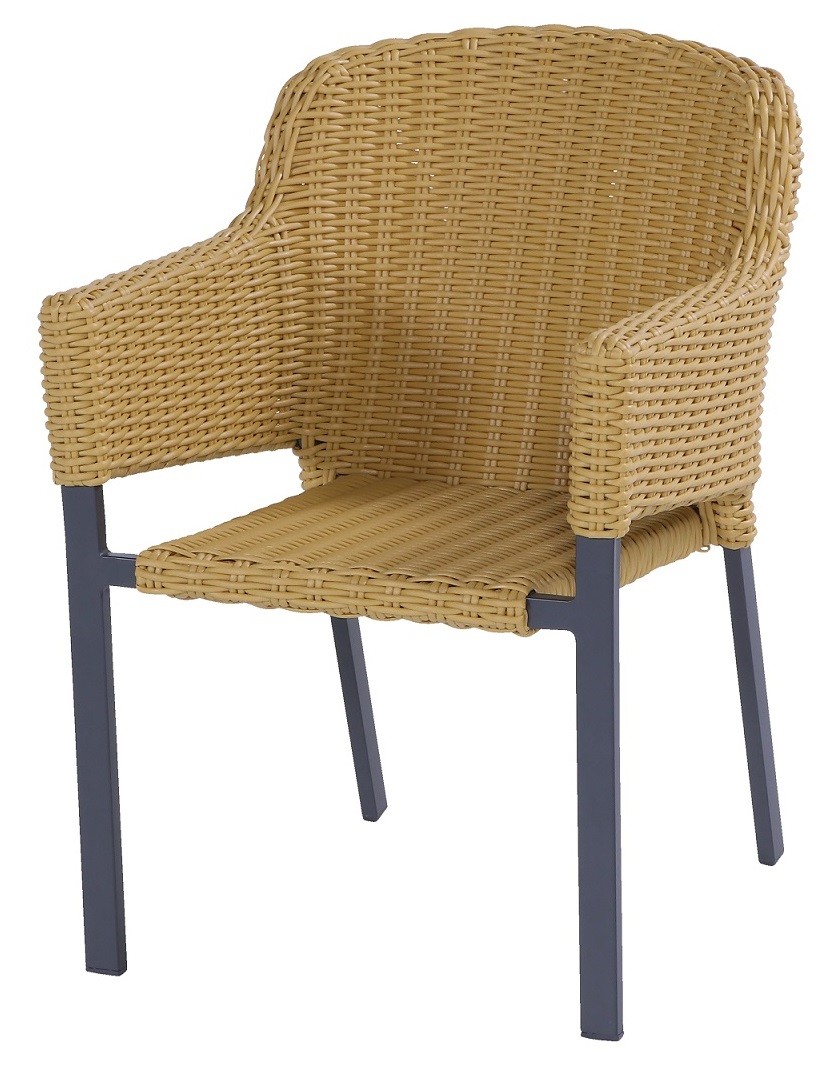 Hartman Cairo zahradní jídelní židle - žlutá