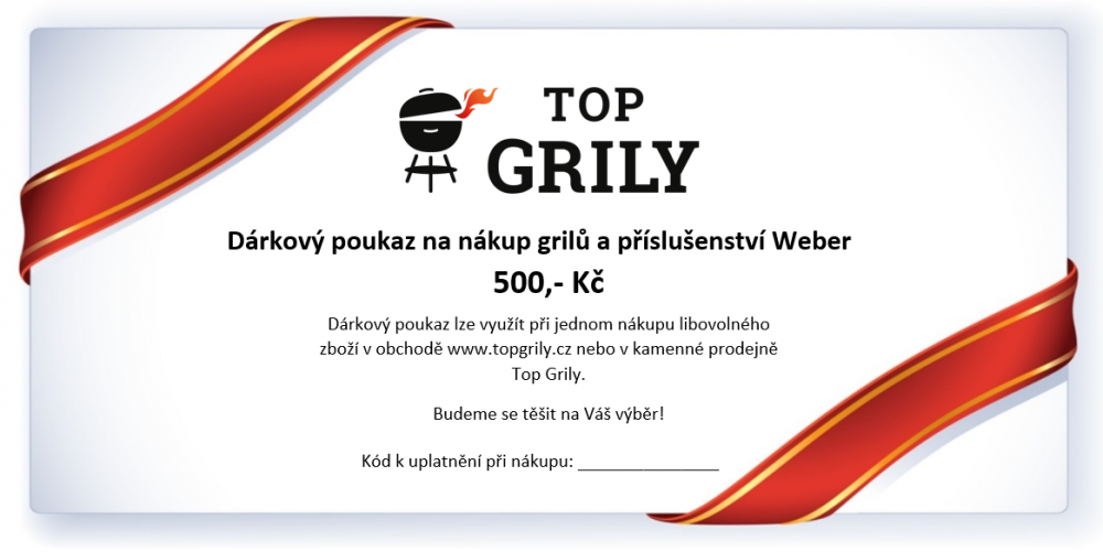 Topgrily.cz Dárkový poukaz 500 Kč