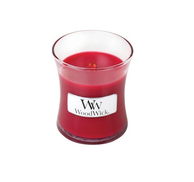 Vonná svíčka WoodWick malá - Crimson Berries