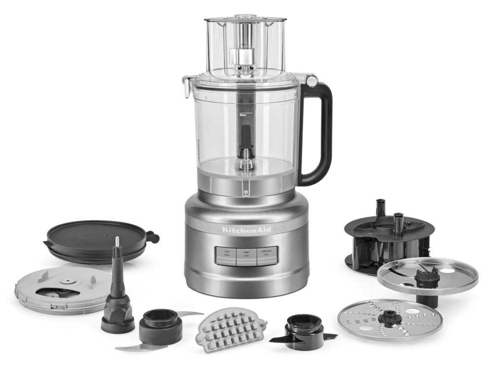 KitchenAid Food Processor 5KFP1319 - stříbrná (3,1 l)