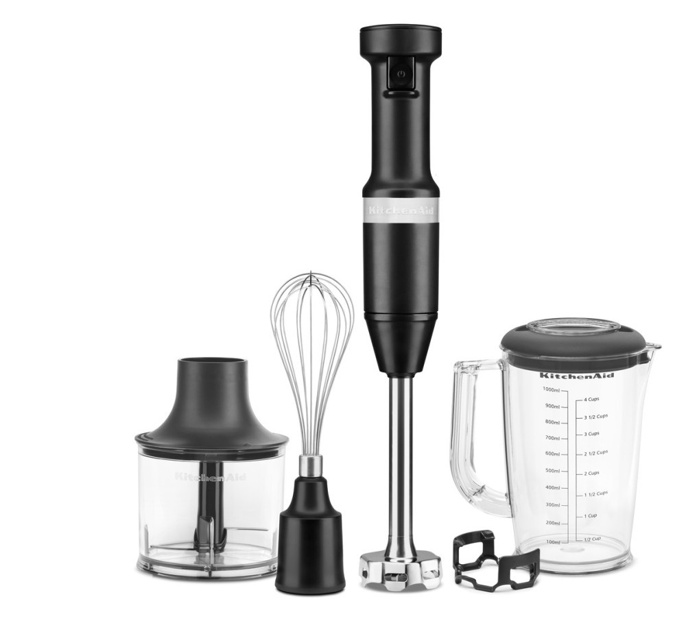 KitchenAid tyčový mixér s příslušenstvím 5KHBV83 - matná černá Obrázek