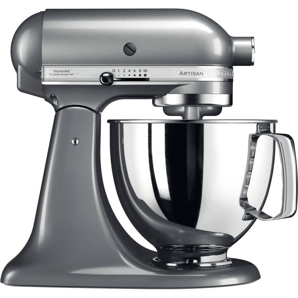 Levně Kuchyňský robot KitchenAid Artisan 5KSM125 - stříbrná