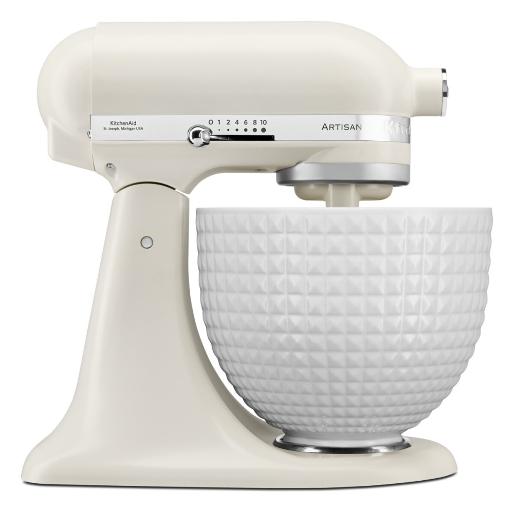 Kuchyňský robot KitchenAid Artisan 5KSM156 - porcelánová bílá s keramickou mísou