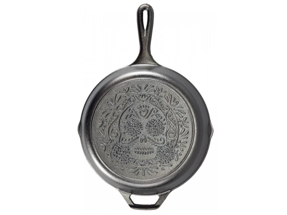 Litinová pánev Lodge 26 cm - Sugar Skull