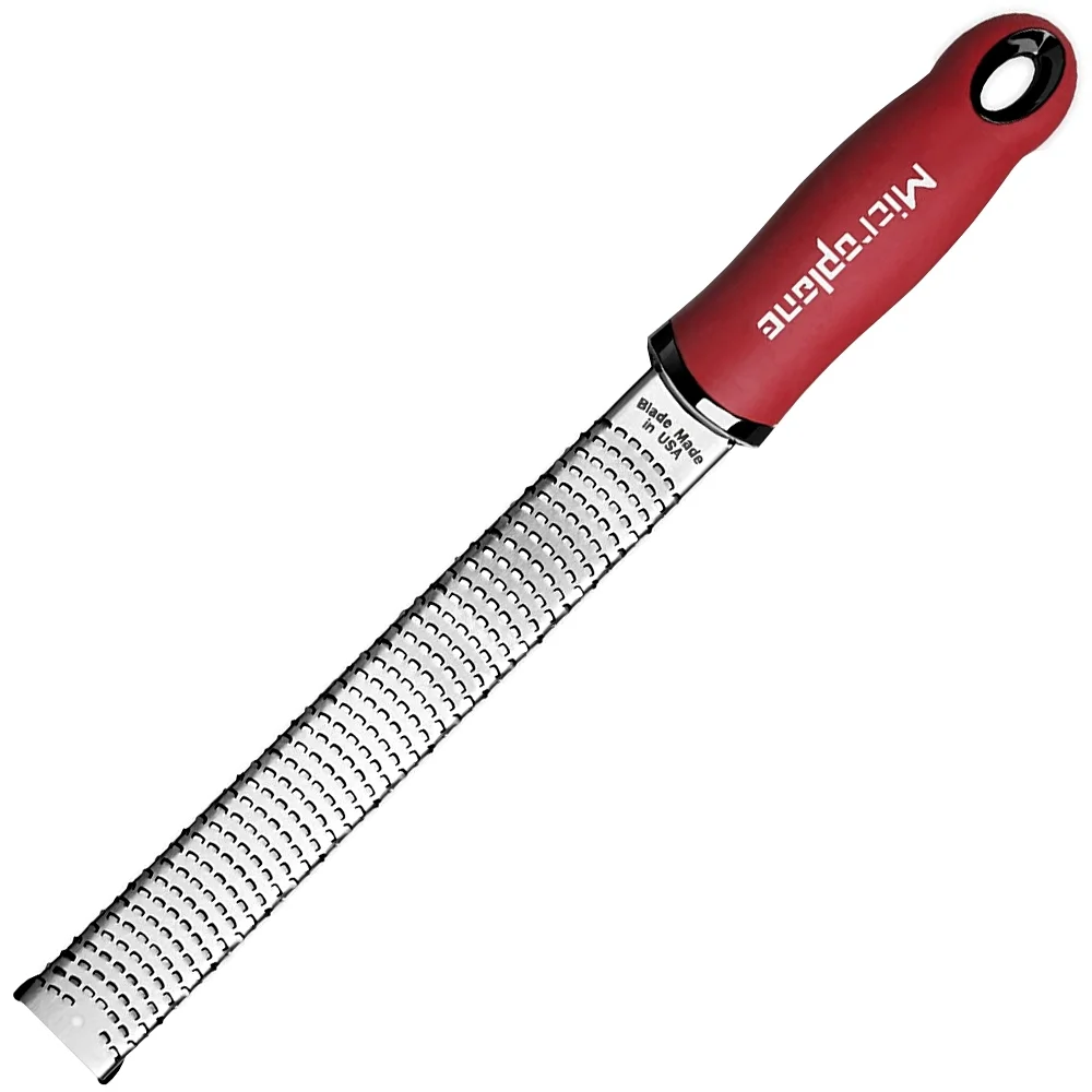 Levně Microplane struhadlo Premium Classic Zester - červené