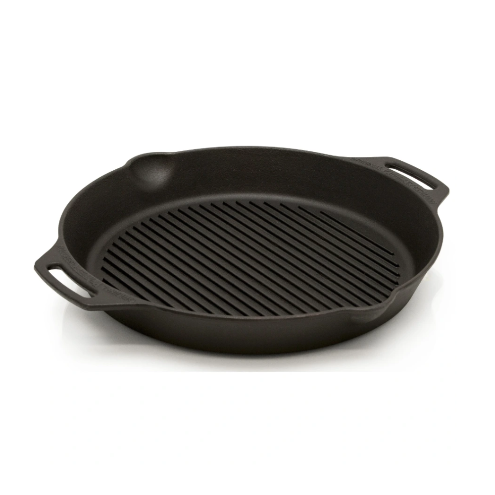 Levně Petromax grilovací litinová pánev se dvěma úchyty gp35h - 35 cm