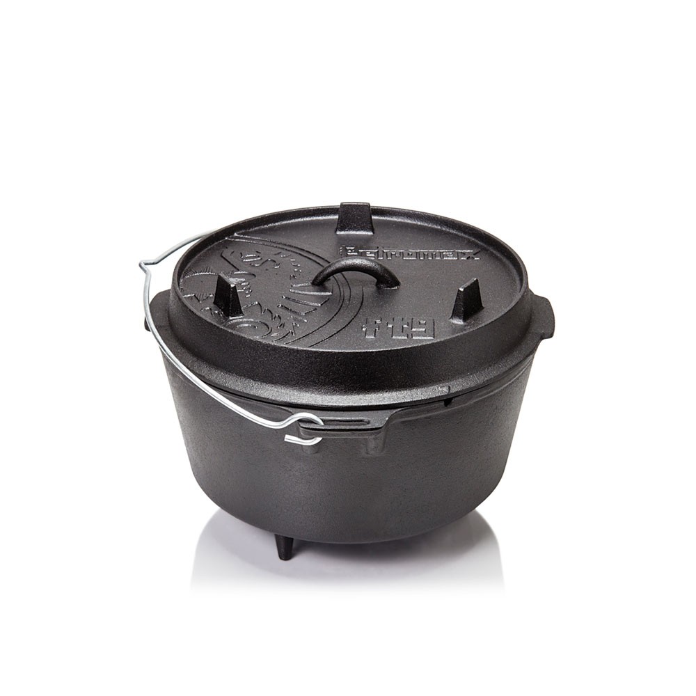 Petromax litinový kotlík Dutch Oven s nožičkami - 25 cm, 7,5 l