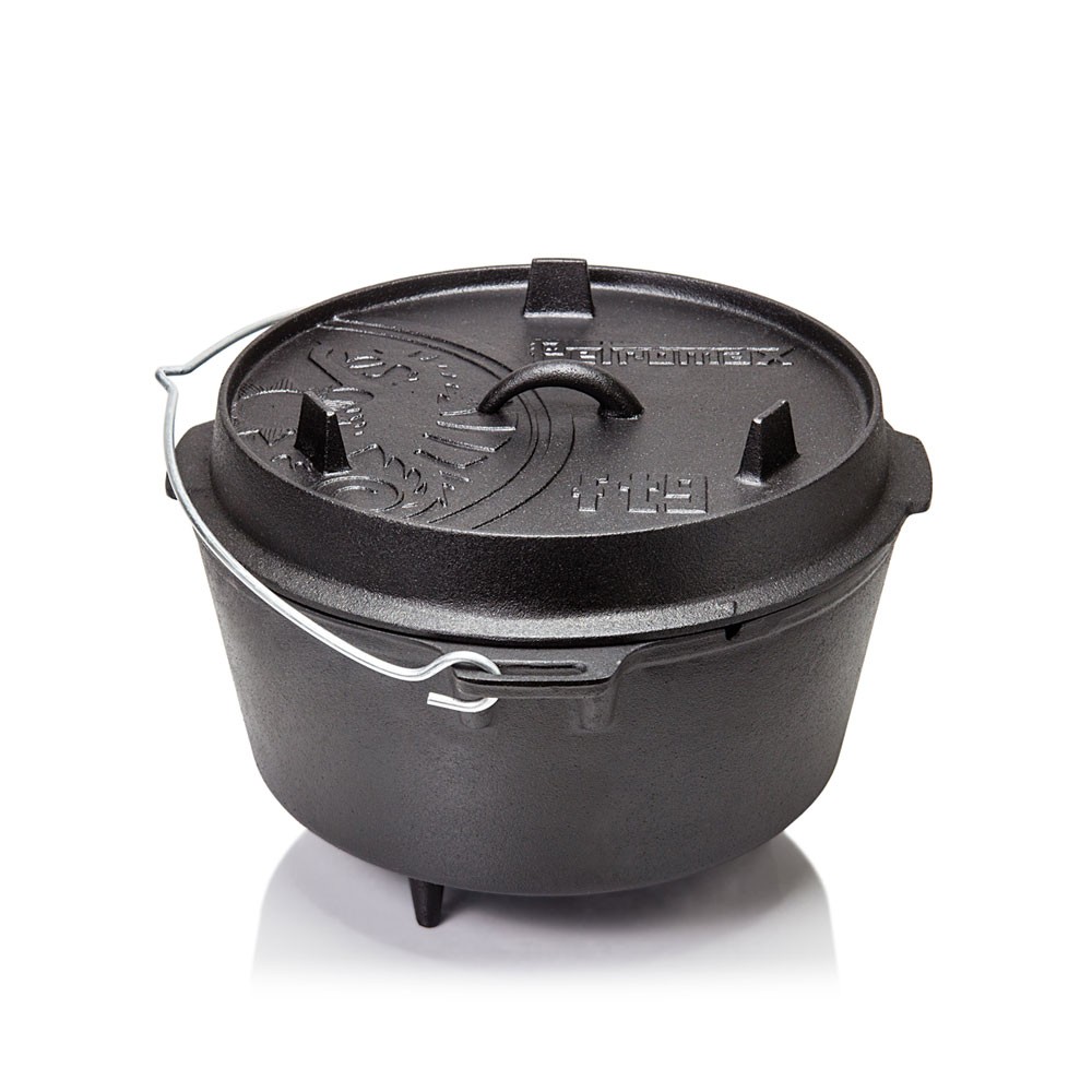 Petromax litinový kotlík Dutch Oven s nožičkami - 30 cm, 10,8 l