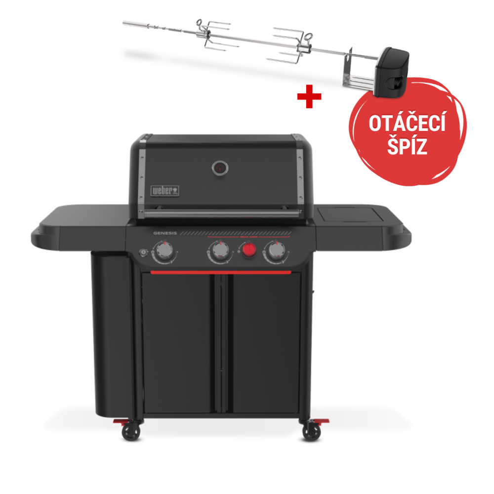 Plynový gril Weber Genesis E-330WR Stealth