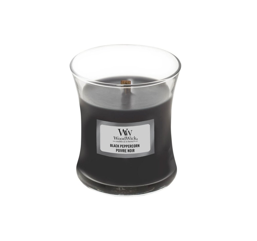 Vonná svíčka WoodWick malá - Black Peppercorn 85 g