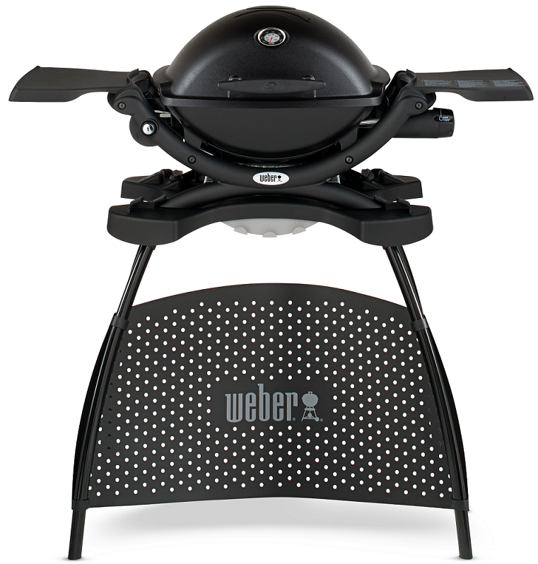 Plynový gril Weber Q 1200 Stand - černý