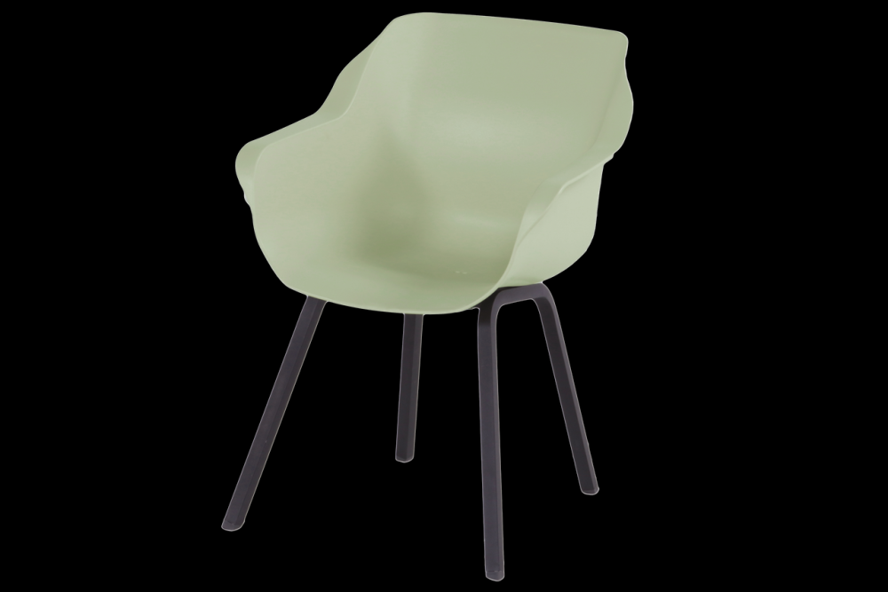 Sophie Element Zahradní Jídelní Židle s područkami - french green