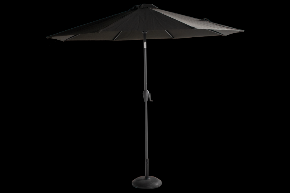 Slunečník Hartman Sunline průměr 270 cm - Black