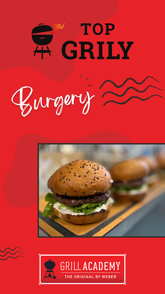 Weber Grill Academy 27. července - Speciál Burgery