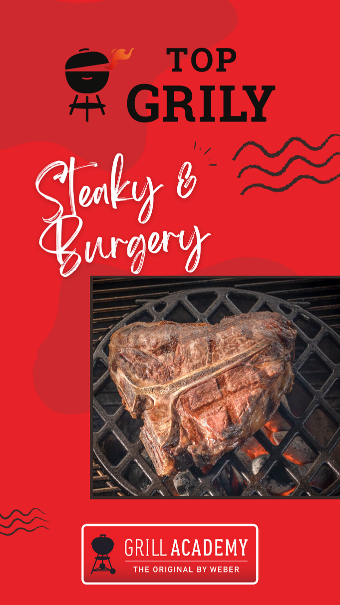 Grill Academy 10. listopadu - Steaky & Burgery